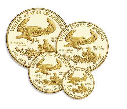 1 oz gold coin set