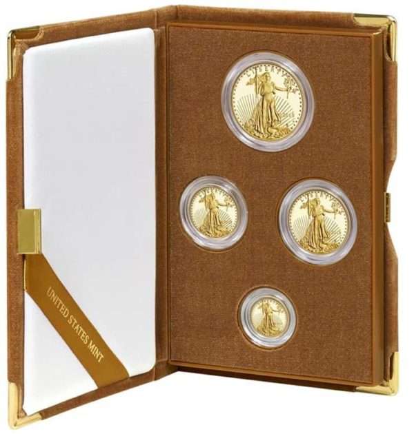 American Eagle Gold Proof 4 Coin Set