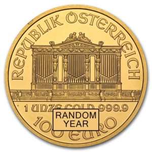 Gold Austrian Philharmonic Coin