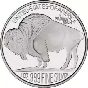 silver american buffalo coin