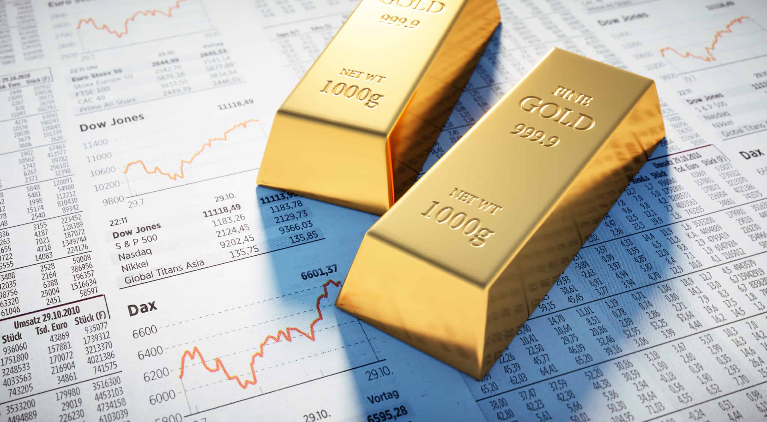 gold bullion rising