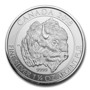 silver bison coin