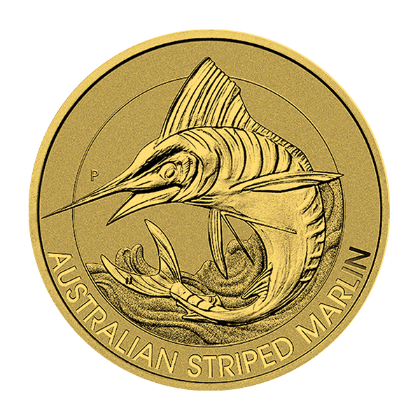 gold marlin front no background