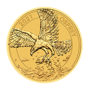 gold osprey front no background