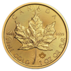 Gold Canadian Maple Leaf 1 oz