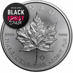 Silver Canadian Maple Leaf 1 oz.