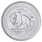 2021 1.25 oz Canadian Silver Bison Coin