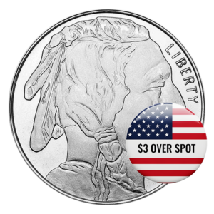 Silver Round Buffalo - 1 Oz. (Random Year)