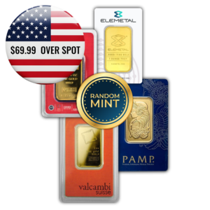 Gold Bar - 1 Oz. (Random Mint)