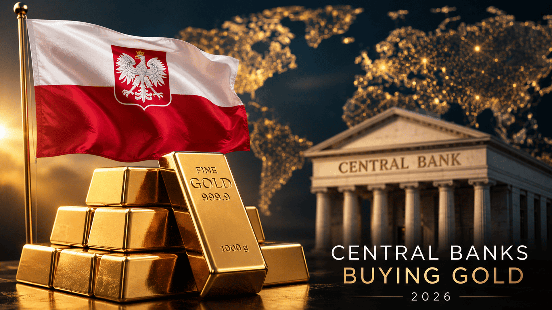 Central Banks Buying Gold in 2026: Why Poland’s Massive Gold Accumulation Is Turning Heads