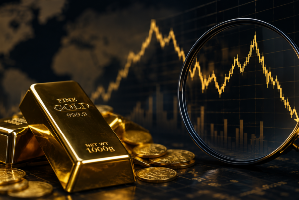 why did gold prices drop