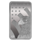 Frontier Silver American Flag Bar 1 oz