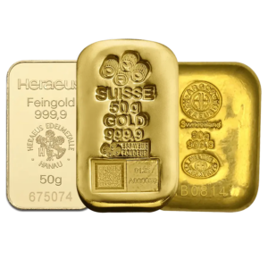gold bar 50 gram