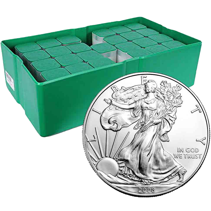 Silver Monster Box - AE - 500 Coins silver american eagle monster box